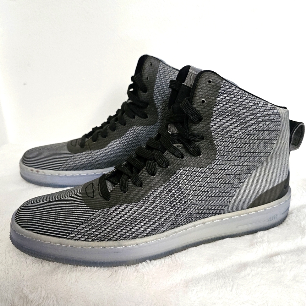 Nike Mens Pro Stepper Sleek Wolf Grey Black Colorway Sneakers Size 9